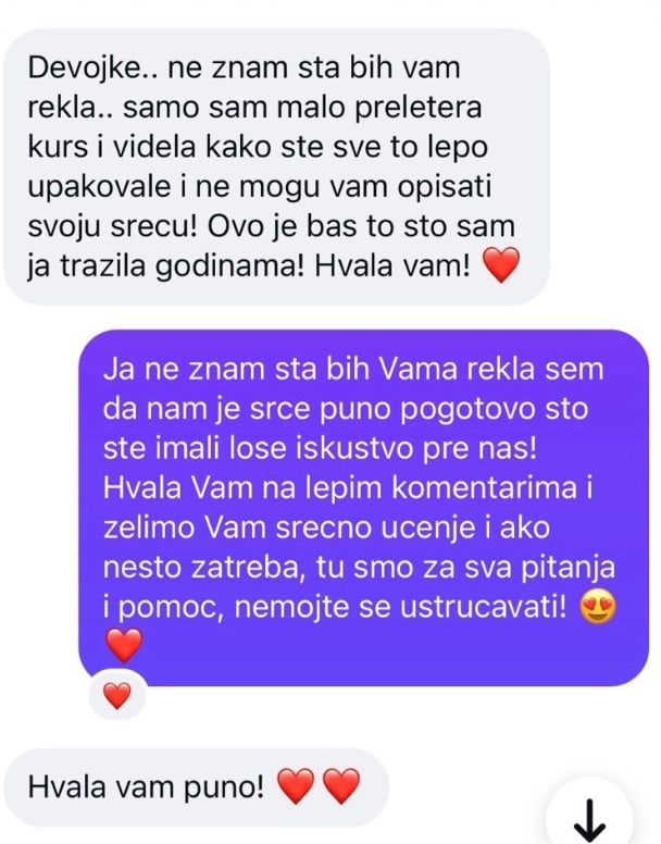 Utisak polaznice nakon prvih lekcija